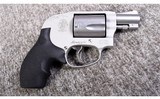 Smith & Wesson ~ 638-3 ~ .38 Special +P - 1 of 2