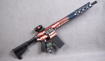 Black Rain Ordinance ~ Fallout 15 American Flag ~ 5.56 Nato