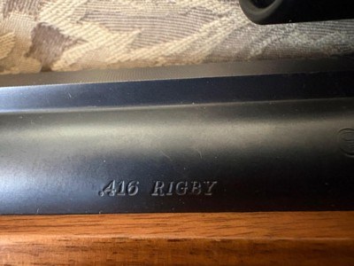 416 Rigby Ruger Safari Magnum - Image 5 of 11