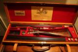 Boss Golden Age Sidelock with Extra Barrel, Case and Accessories