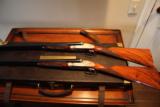 William Powell Pair of12 Gauge Sidelock Ejector Game Guns with New Makers Stocks and Barrels - 4 of 15