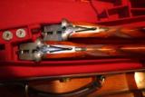 William Powell Pair of12 Gauge Sidelock Ejector Game Guns with New Makers Stocks and Barrels - 3 of 15