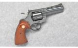 Colt Python 4 Inch Blue in 357 Mag - 1 of 5