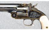 A. Uberti Schofield 2nd Model Engraved in 45 Colt - 4 of 5