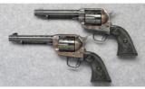 Colt 3rd Gen SAA Factory Engraved Pair in 357 Mag - 2 of 8