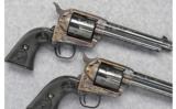 Colt 3rd Gen SAA Factory Engraved Pair in 357 Mag - 4 of 8