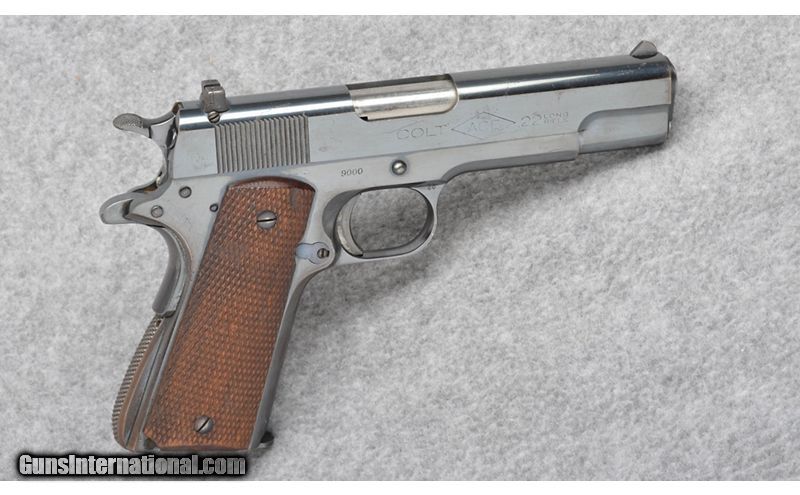 Colt ~ Prewar Commercial Ace ~ 22 Long Rifle