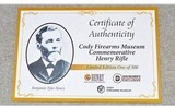 Henry ~ Cody Firearms Museum Collectors Series #3 ~ .44-40 Win - 10 of 11