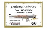 Colt ~ Model 1911 Bandera de Mexico ~ 38 Super - 6 of 7