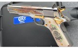 Colt ~ Model 1911 Bandera de Mexico ~ 38 Super - 2 of 7