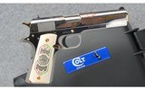 Colt ~ Model 1911 Bandera de Mexico ~ 38 Super - 3 of 7