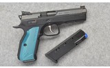 CZ-USA ~ Shadow 2 Black & Blue ~ 9 mm Luger - 1 of 6