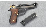 Beretta ~ Model 92F EL Deluxe ~ 9 mm Luger - 1 of 4