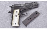 Llama ~ Model 111-A Small Frame Engraved ~ 380 ACP - 1 of 5