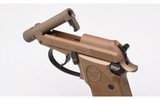 Beretta ~ Model 21A Bobcat FDE ~ 22 Long Rifle - 3 of 4