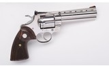 Colt ~ Python Stainless 5 Inch ~ 357 Magnum - 1 of 5