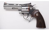 Colt ~ Python Stainless 4 1/4 Inch ~ 357 Magnum - 3 of 5