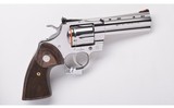 Colt ~ Python Stainless 4 1/4 Inch ~ 357 Magnum - 1 of 5