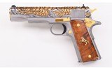 Colt ~ 1911 "Luchando Tigre" ~ 38 Super - 2 of 5