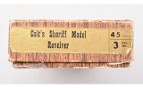 Colt ~Sheriffs Model (2nd Gen) ~ .45 Long Colt - 8 of 11