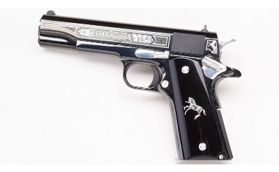 Colt ~ Government "Oscure y Plata" ~ .38 Super - Image 2 of 3