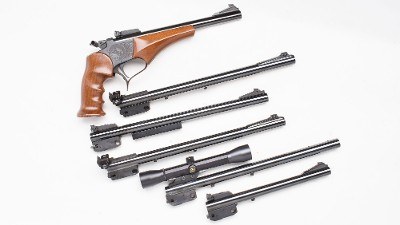 Thompson Center Arms ~ Contender ~ .45 Colt - .22 L.R. - .41 Mag - .44 Mag - .30-30 Win - Image 1 of 3