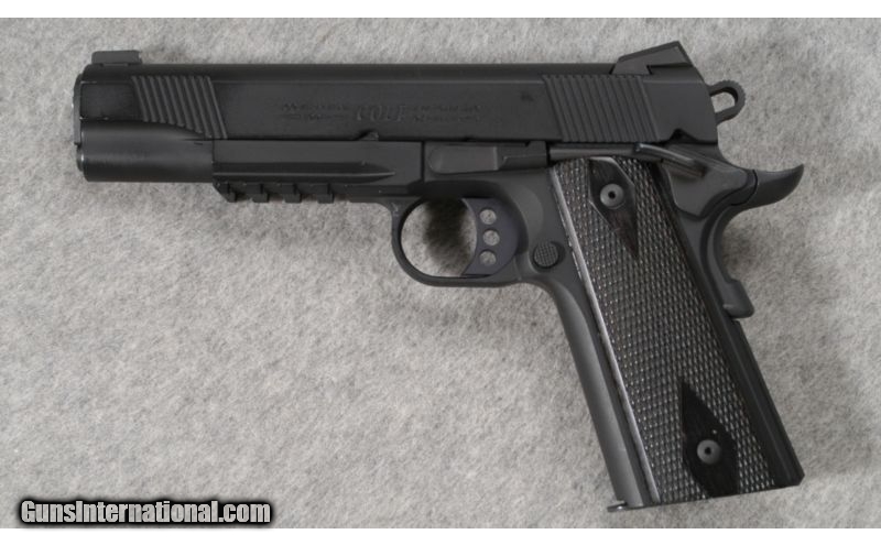 Colt Government Rail Gun 45 Acp