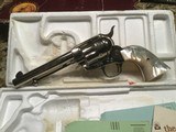 Colt SAA nickel new in the box unfired unturned - 2 of 4