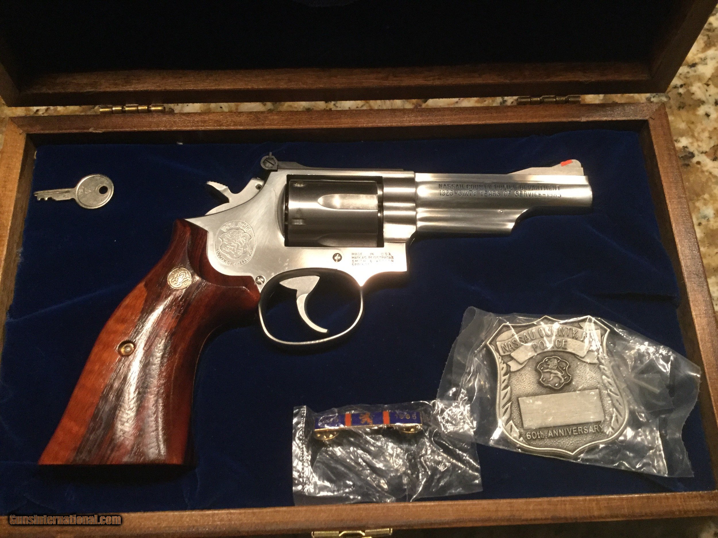 Smith & Wesson model 19 NCPD commemorative 357 Mag one number 755 of ...