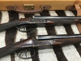 Holland & Holland
shot and regulated pair of 12 ga. Scott consecutive serial numbers original case - 7 of 15