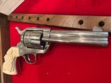 Pair of second generation Colt SAA nickel 1960 and 1965 357 mag. - 6 of 15