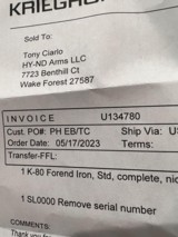 Krieghoff K80 Vintage scroll 32” barrel - 9 of 9