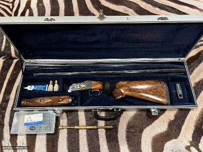 Krieghoff K32 San Remo Gold K80 conversion 32” two barrel set - Image 2 of 14