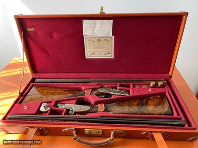 Cortesi Fratelli
spectacular pair of 12 gauge side locks