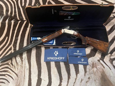 Krieghoff Parcours 32” barrels factory extended chokes Bavarian grade stock