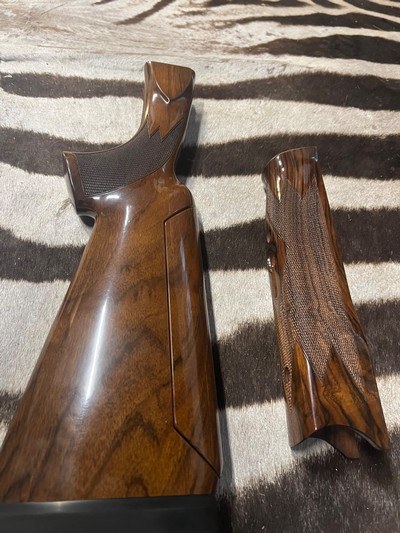 Krieghoff K80 number 3 stock set - Image 3 of 5