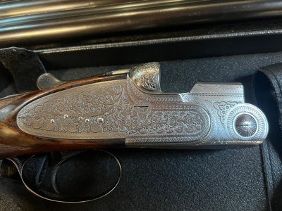 Beretta S3 SidelockF. Iora engraved - Image 9 of 10