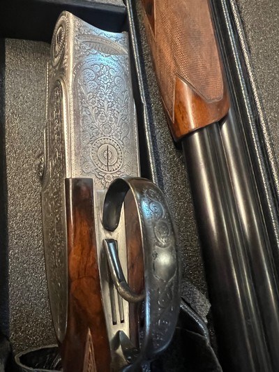 Beretta S3 SidelockF. Iora engraved - Image 7 of 10