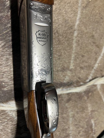 Krieghoff K80 Vintage Scroll Prosporter 32”barrel - Image 5 of 9