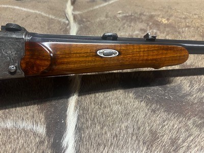 F. w. Vandrey 25-06 single shot falling block rifle - Image 8 of 12