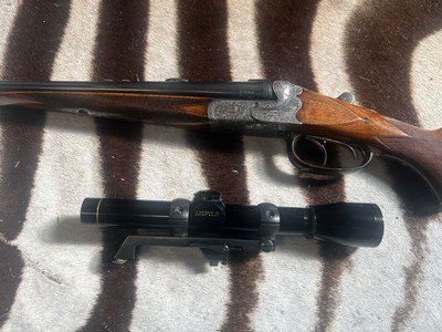 F.W. Vandrey double rifle 9.3X74R - Image 14 of 16