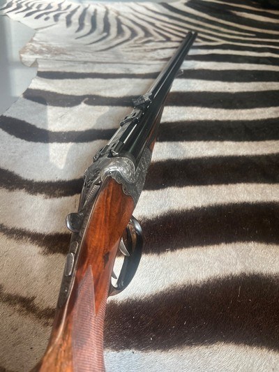 F.W. Vandrey double rifle 9.3X74R - Image 12 of 16