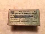 Sealed Box of 50 Winchester 22 WCF Shells - 1 of 6