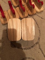 Oak Gun Display Stands - 3 of 4