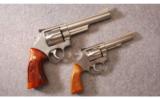 S&W Model 629-1 and 63 With S&W Knife Set - 1 of 1