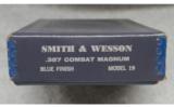 Smith & Wesson 19-4, .357 Magnum, 2 1/2