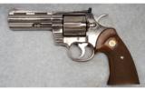 Colt Python, Electro-Plated Nickel, 4