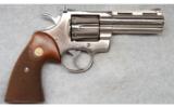 Colt Python, Electro-Plated Nickel, 4