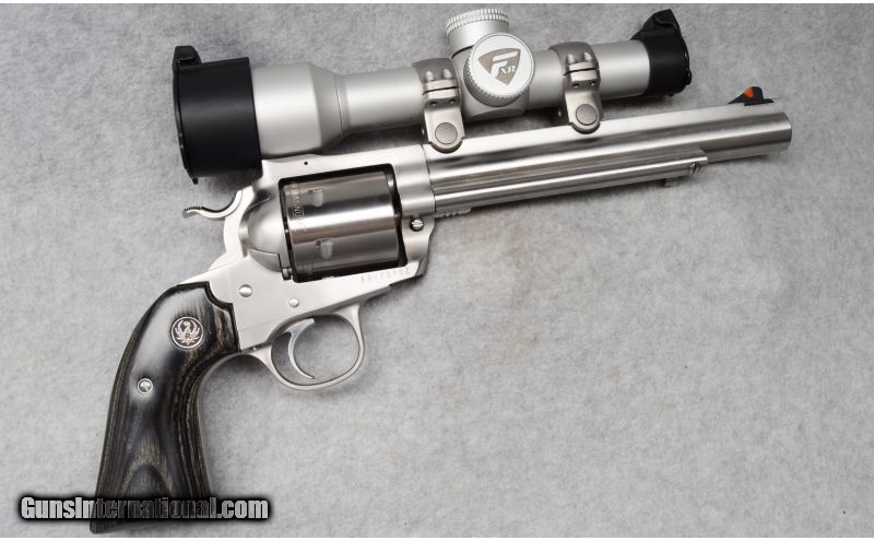 Ruger Super Blackhawk Bisley Hunter with Nikon Scope, .44 Mag.