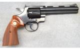 Colt Python 6-Inch Blued, .357 Mag. - 1 of 2